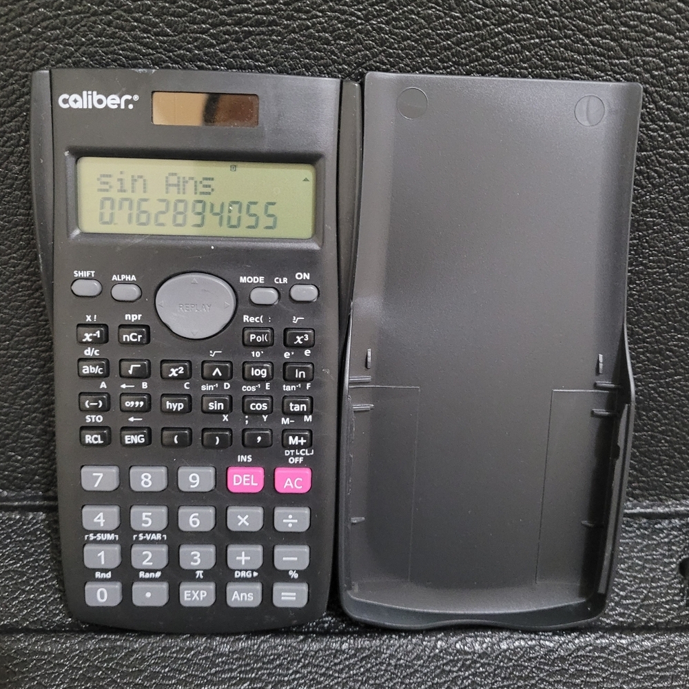 CALIBER Scientific Calculator Model 6613s 2-line display
